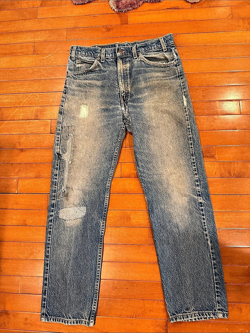 Vintage Levi's 505 Straight Leg Jeans Waist 34 Blue